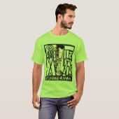 Mannen t-Shirt: Art Nouveau - Cabaret Fledermaus T-shirt (Voorkant volledig)