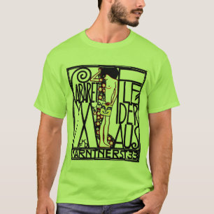 Mannen t-Shirt: Art Nouveau - Cabaret Fledermaus T-shirt