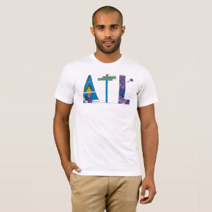 Mannen T-Shirt   ATLANTA, GA (ATL)