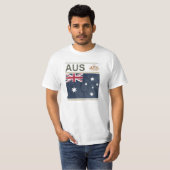 Mannen T-shirt "Australië" (Voorkant volledig)
