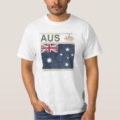Mannen T-shirt "Australië" (Voorkant)