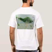 Mannen T-shirt BALI (Achterkant)