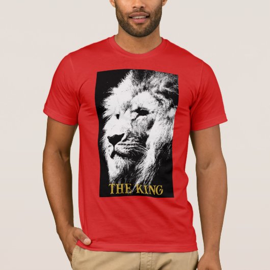 Mannen T-shirt Bella Canvas Korte hoes Rood (Voorkant)