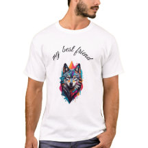 Mannen T-Shirt beste vriend Alle T-shirt maten