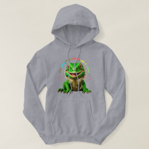 Mannen-T-shirt: Blijf kalm, blijf sterk, als een c Hoodie