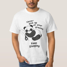 Mannen T-shirt Blijf slapen