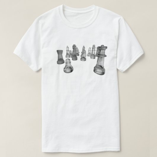 Mannen T-shirt Chess (Design voorkant)