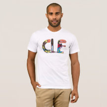 Mannen T-Shirt | CLEVELAND, OH (CLE)