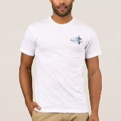 Mannen T-Shirt-Cross T-shirt (Voorkant)