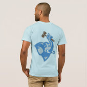 Mannen T-shirt Design 2 (Achterkant volledig)