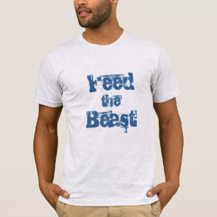 Mannen T-Shirt Diervoeders voor beest