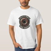 Mannen T-shirt – Donut (Voorkant)