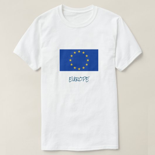 Mannen T-Shirt Europe (Design voorkant)