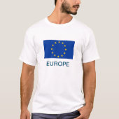Mannen T-Shirt Europe (Voorkant)