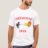 Mannen T-shirt Firehouse (Voorkant)