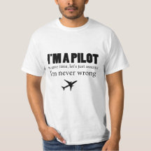 Mannen T-Shirt - Funny Aviation Quote
