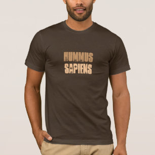mannen t-shirt - hummus sapiens