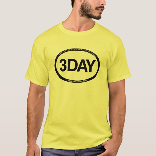 Mannen T-shirt Identi- (Voorkant)