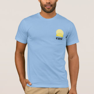 Mannen T-shirt in babyblauw