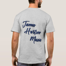 Mannen T-shirt - James Hartsoe zingen