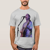 Mannen T-shirt - James Hartsoe zingen (Voorkant)