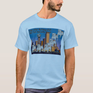 Mannen T-Shirt, Lone Star Bulldog Club Herfst 2007 T-shirt