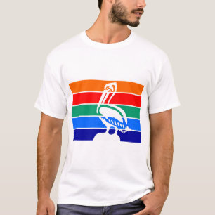Mannen T-Shirt met de vlag van St. Petersburg