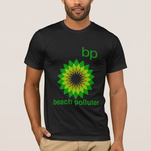 Mannen T-shirt met doorsnede BP-doorlatend doorlat (Voorkant)