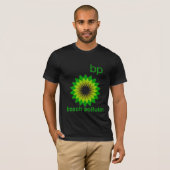 Mannen T-shirt met doorsnede BP-doorlatend doorlat (Voorkant volledig)