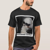Mannen T-shirt met een effen print (Voorkant)