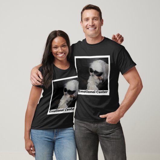 Mannen T-shirt met een effen print (Unisex)