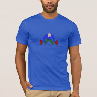Mannen T-shirt met een hijsman