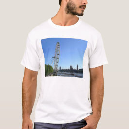 Mannen T-Shirt met London Eye reuzenrad