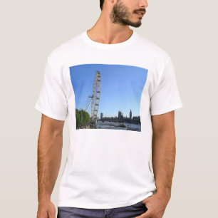 Mannen T-Shirt met London Eye reuzenrad