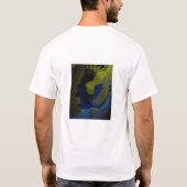 Mannen T-shirt met steigers (Achterkant)