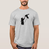 Mannen T-shirt met SweetHawk Logo (Voorkant)