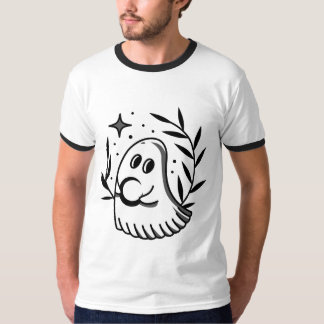 Mannen T-shirt met zwart en grijs Full Logo