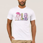 Mannen T-Shirt | MIAMI, FL (MIA) (Voorkant)