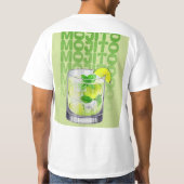 Mannen T-Shirt Mojito (Achterkant)