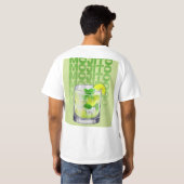 Mannen T-Shirt Mojito (Achterkant volledig)