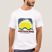 Mannen T-shirt Mountain High 1994 (Voorkant)