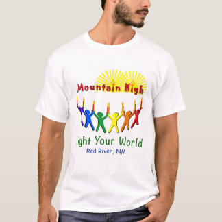 Mannen-T-shirt Mountain High Camp uit 2013 T-shirt