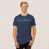 mannen T-shirt Multi Ball Peace Sign (Voorkant volledig)