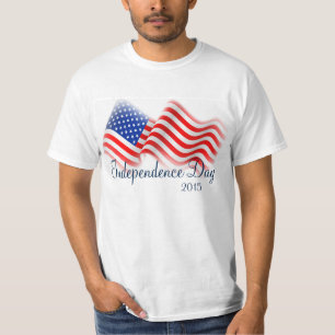 Mannen T-Shirt/Onafhankelijkheidsdag T-shirt