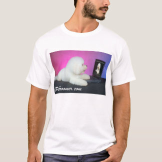 Mannen T-shirt PetGroomer.com Logo