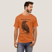 Mannen T-Shirt - Raven Quoth the raven, nochtans (Voorkant volledig)
