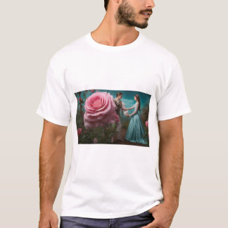 mannen t-shirt romantisch