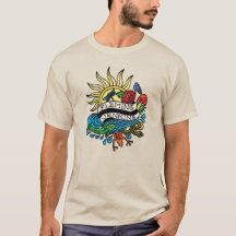 Mannen T-Shirt, Sand