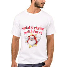 Mannen t-Shirt santa