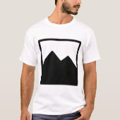 Mannen T-Shirt Sjabloon (Voorkant)